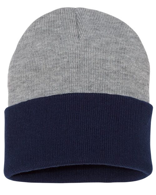 Sportsman Tuque à revers 12" deux tons