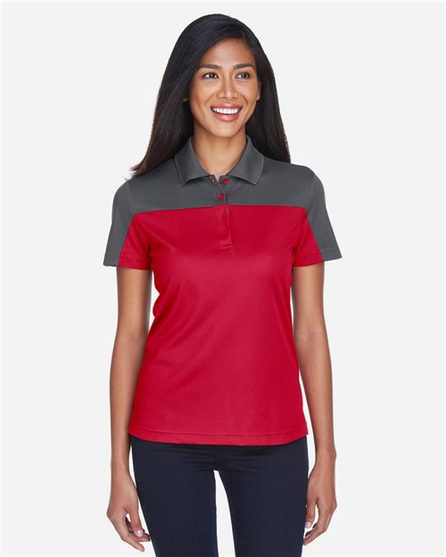 Polo piqué blocs de couleurs Balance pour femmes