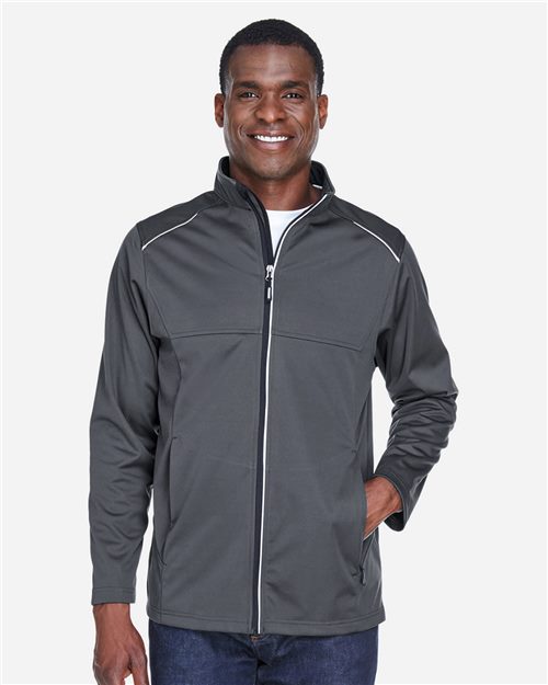 [UCE708T] CORE365 Veste en tricot à trois couches Techno Lite à torse long