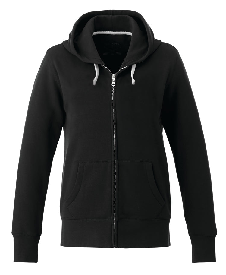 Ladies Full-Zip Hooded Sweatshirt