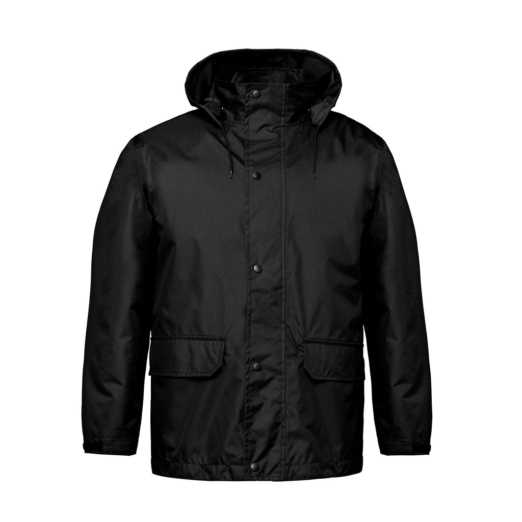 Full Length Raincoat with Detachable Hood